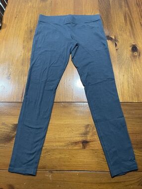 Juicy Couture Womens Vintage Y2K Grey Cotton Casual Comfy Leggings Size Medium